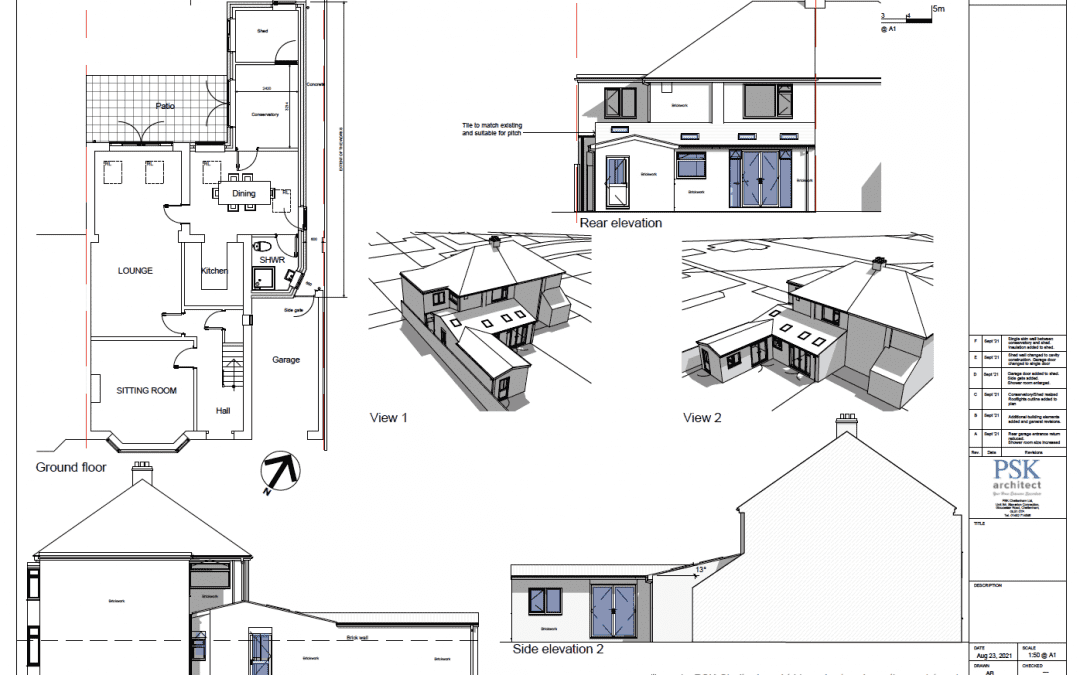 3D Plans for a Single Storey Rear Extension