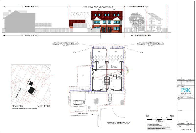 Development of 2 Dwellings