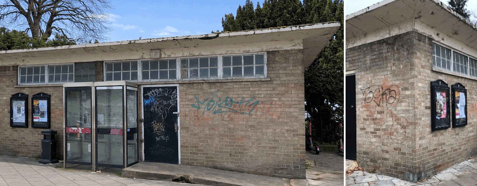 former public toilets